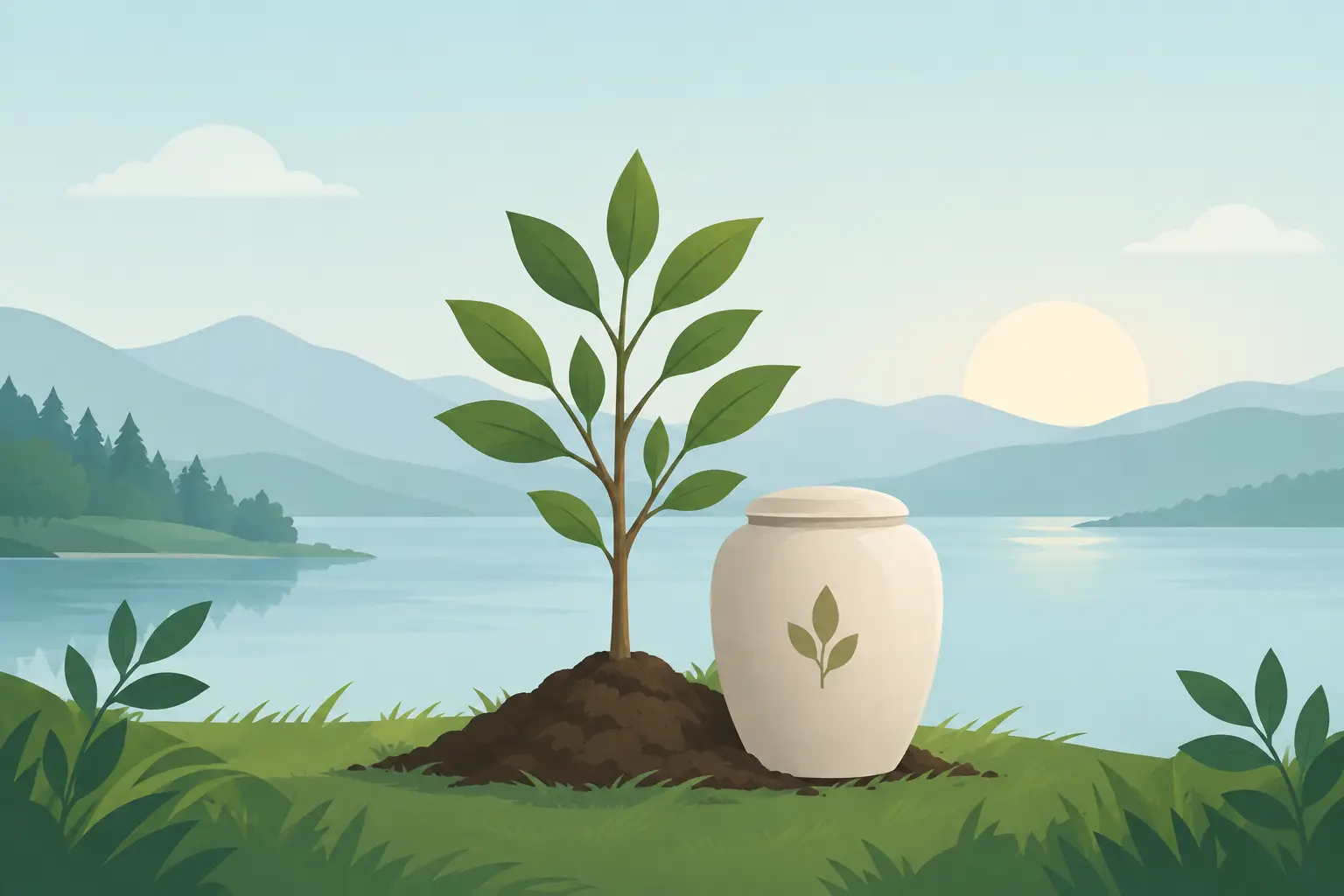 An Eco Friendly Cremation Memorial That Lives On