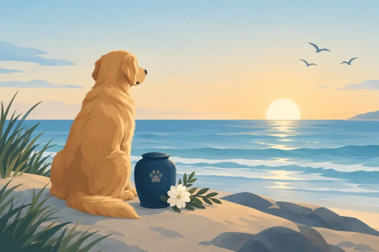 Dog Ashes Ocean Memorial: A Living Goodbye