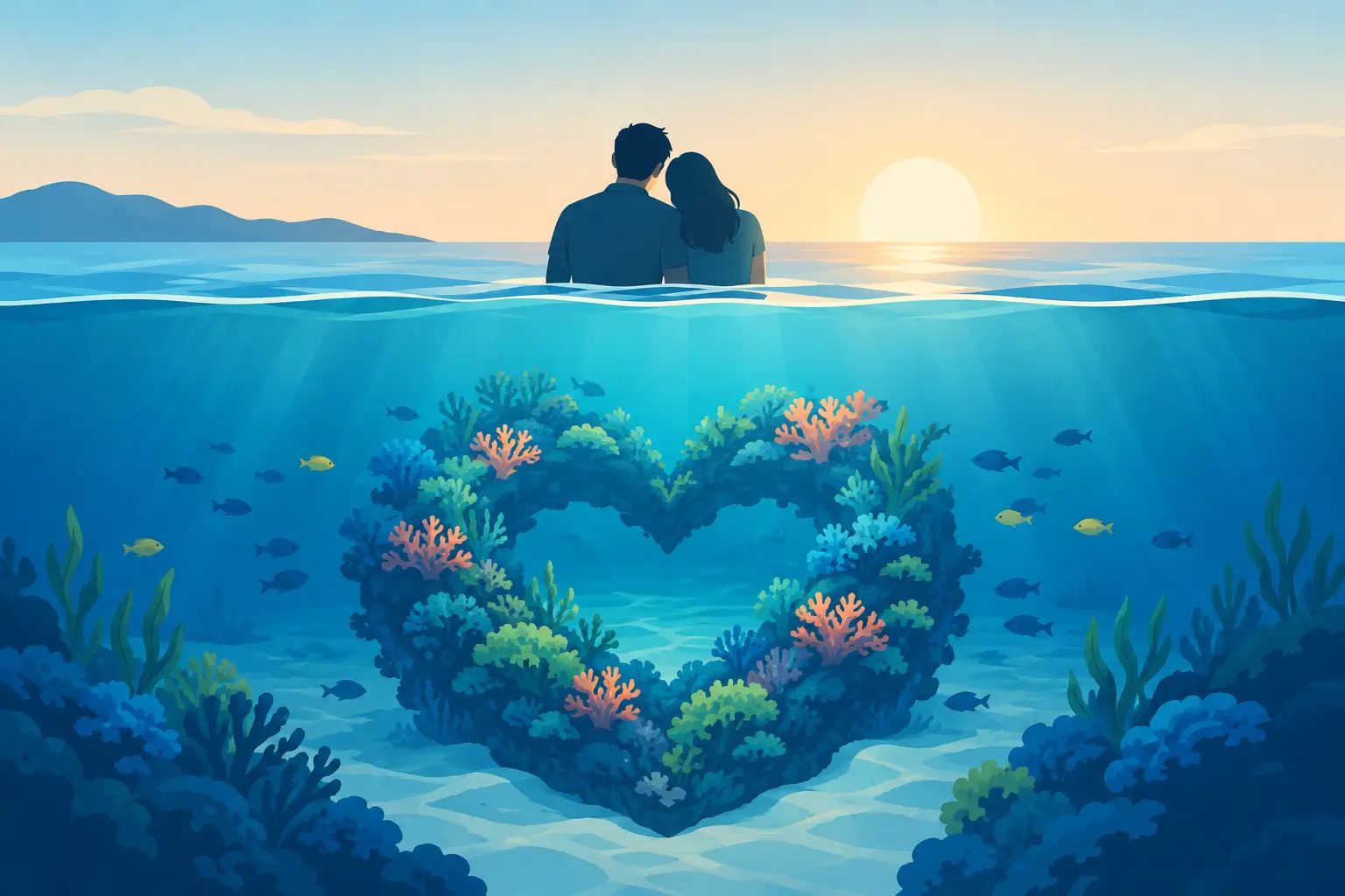 Memorial Reef for Couples That Keeps Love Growing
