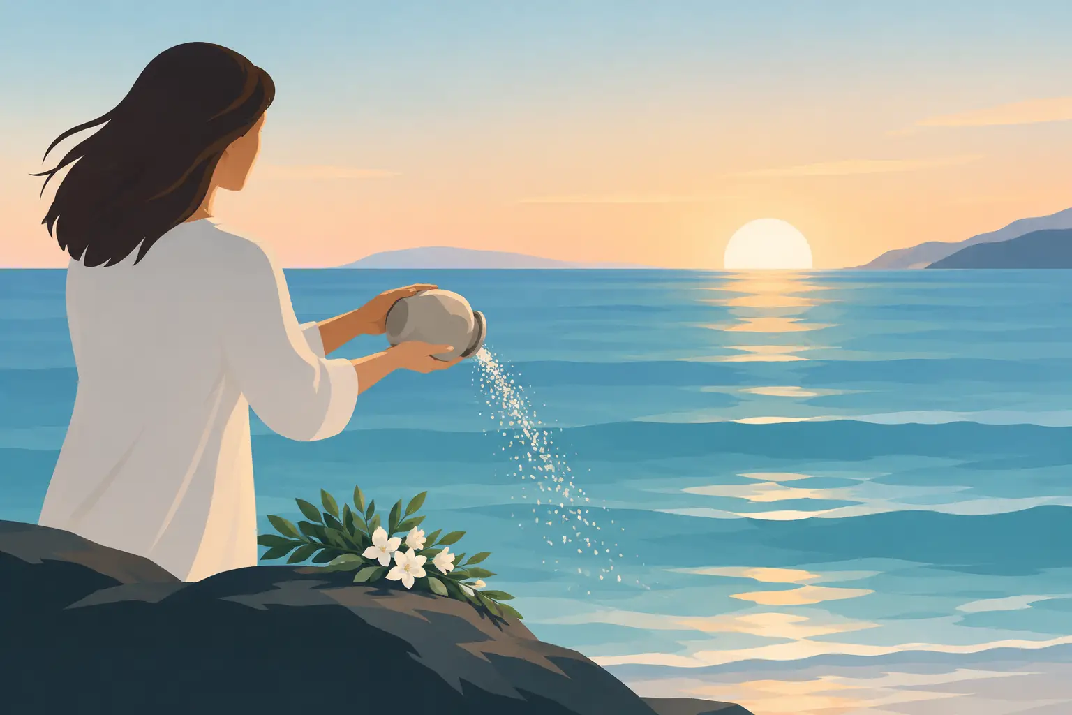 Ocean Ashes Ceremony: A Living Way to Remember